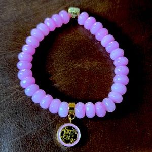 Rustic Cuff Jenni Pink Bracelet